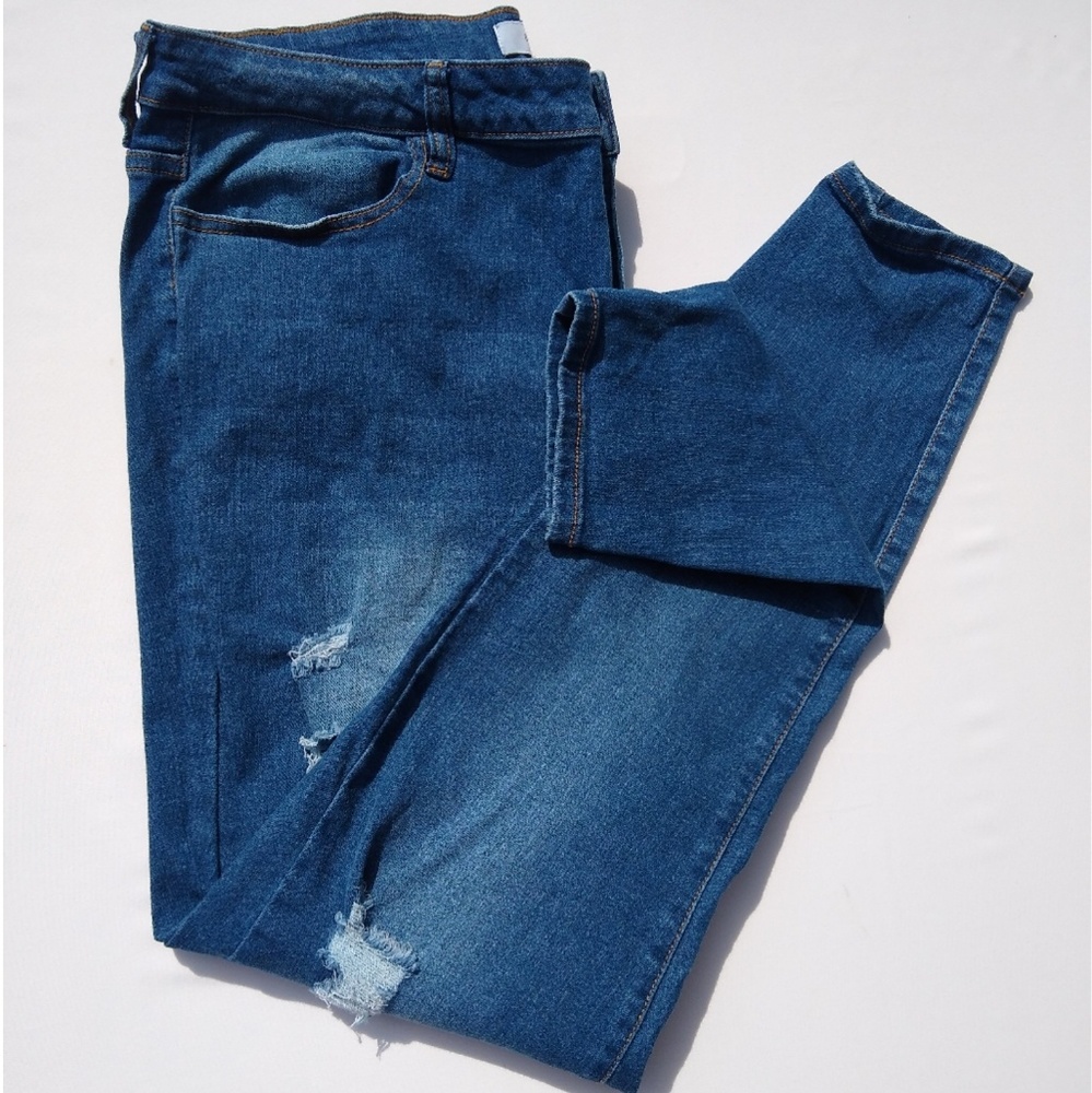 Forever 21 + Womens Stretch High Waisted Jeans 18